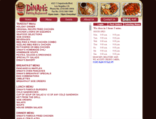 Tablet Screenshot of order.dinahsrestaurant.com